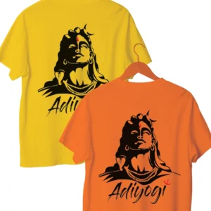 2 set of Adiyogi printed T-shirts