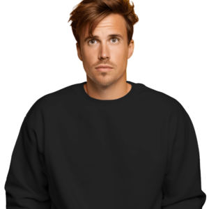 KRINVI Plain Men & Women Full Sleeve 1 Solid Sweatshirt
